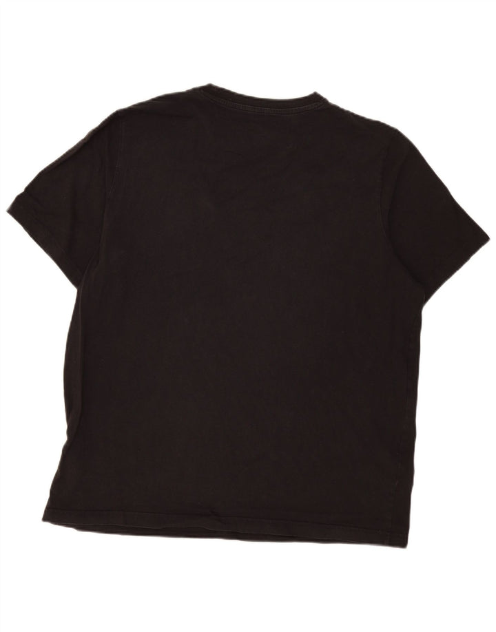 Puma Herre Grafisk T-Shirt Top XL Sort Bomuld