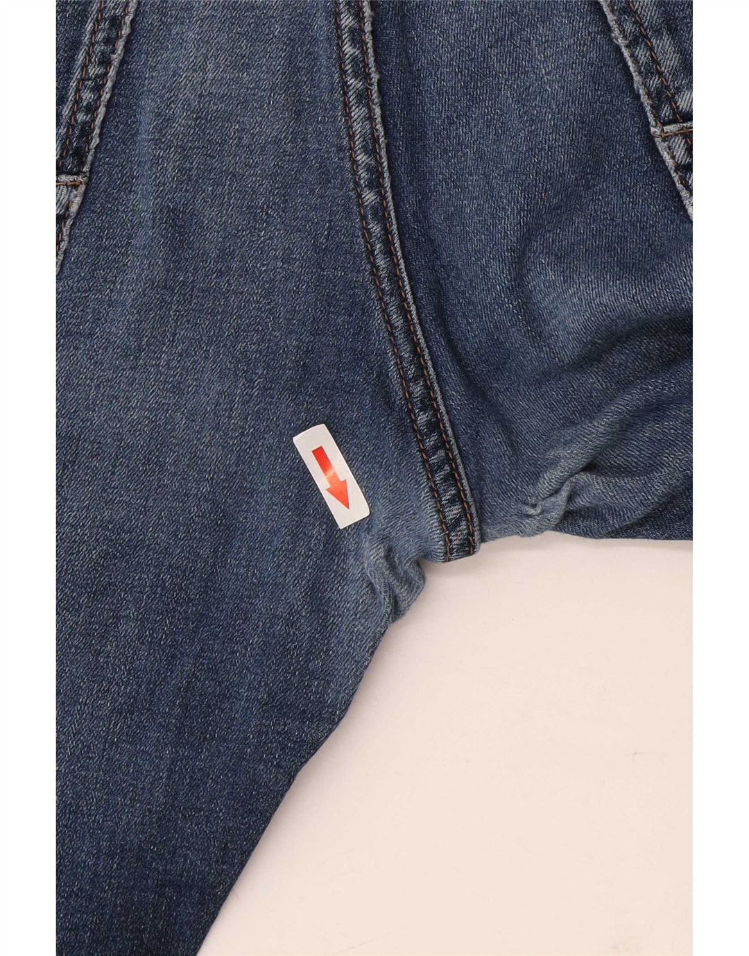 Hugo Boss Herre Slim Jeans W34 L34 Marineblå Bomuld