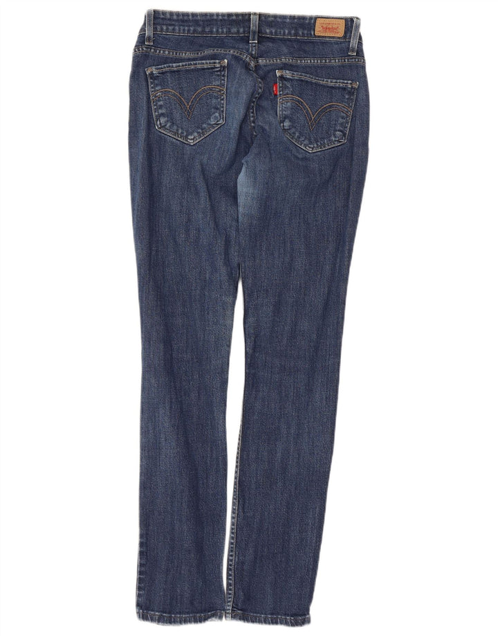 Levi's Dame 524 Super Low Slim Jeans US 7 Medium W32 L30 Blå Bomuld
