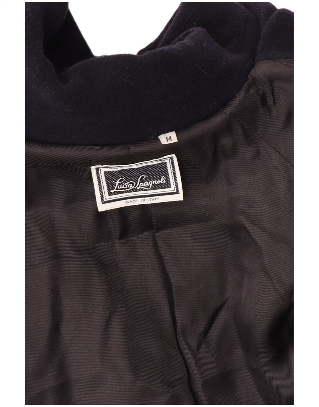 Luisa Spagnoli Dame Overfrakke UK 14 Medium Navy Blue