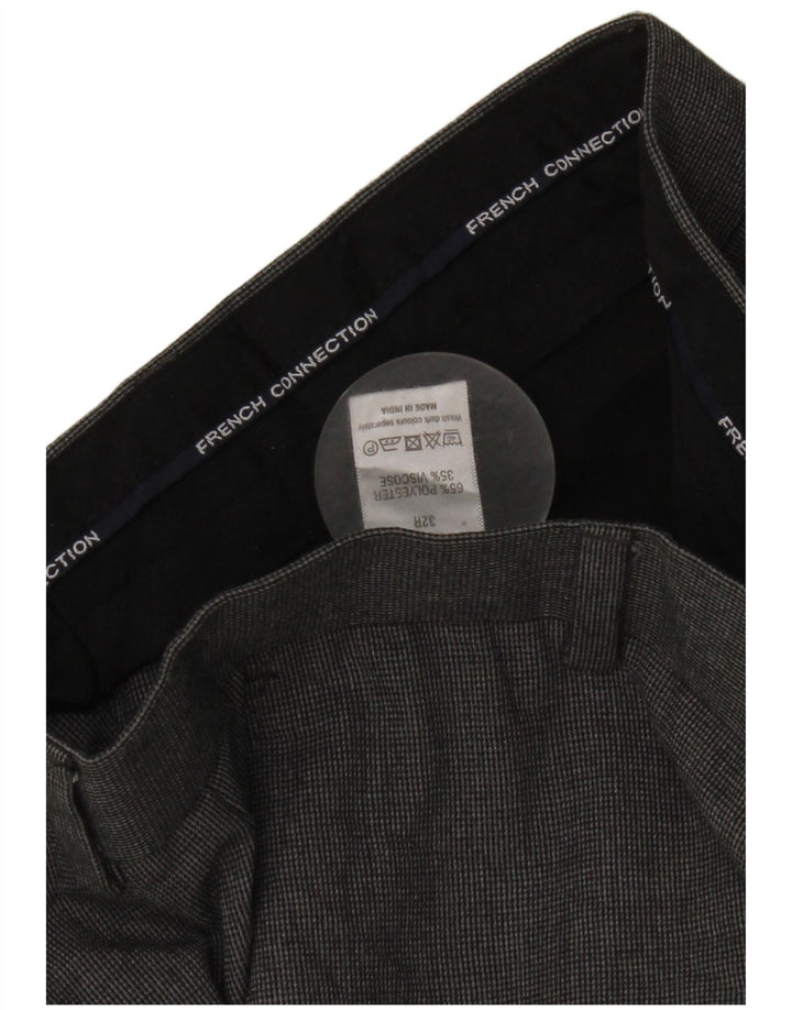 French Connection Herre Slim Suit Bukser W32 L30 Grå Polyester