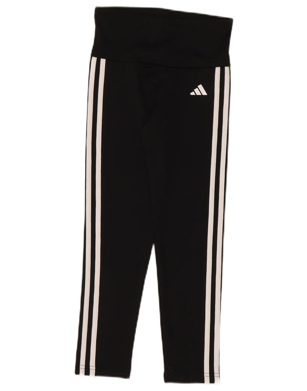 Adidas Girls Aeroready Leggings 9-10 år Sort polyester