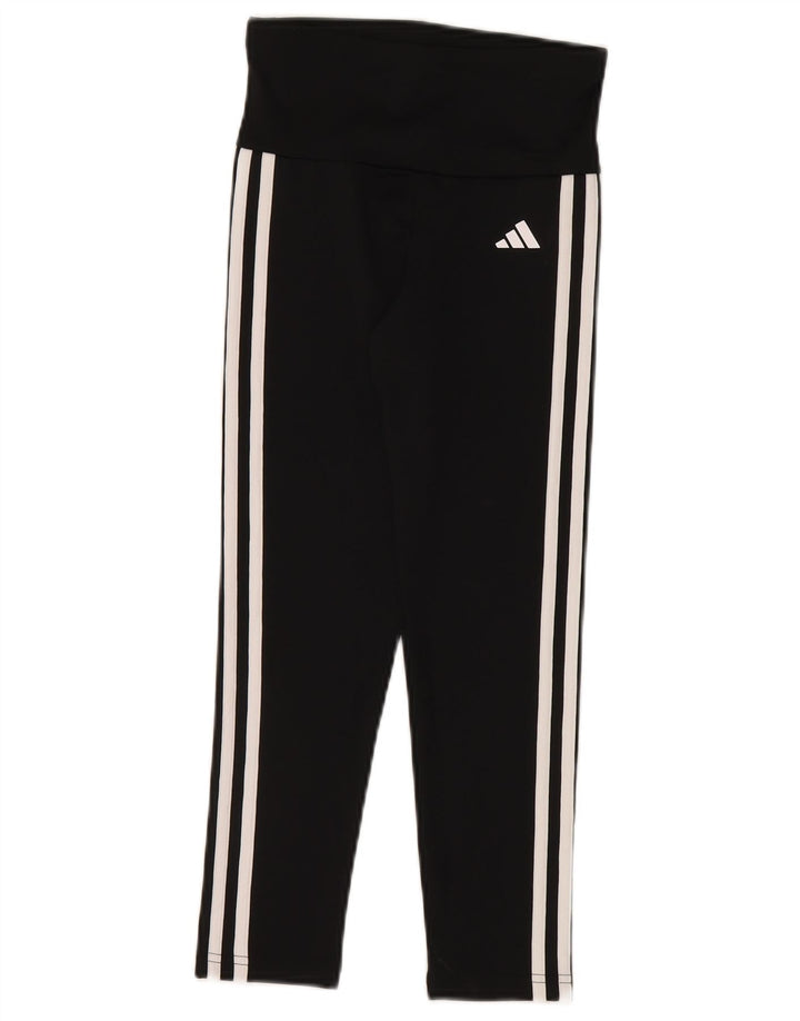 Adidas Girls Aeroready Leggings 9-10 år Sort polyester