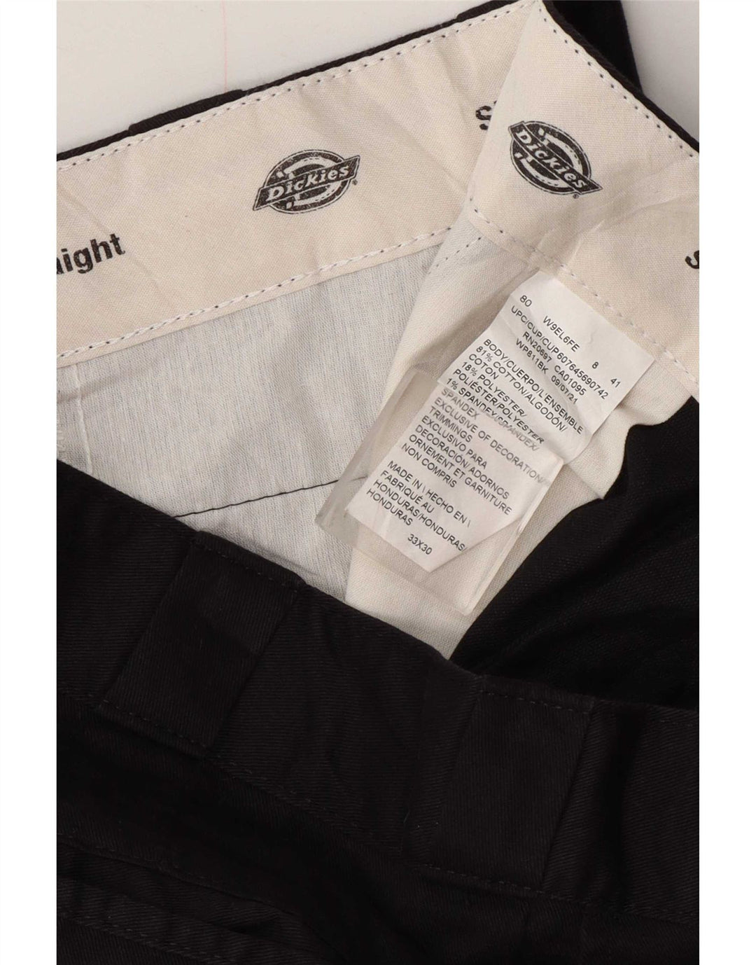 Dickies Herre Slim Cargo Bukser W33 L30 Marineblå Bomuld