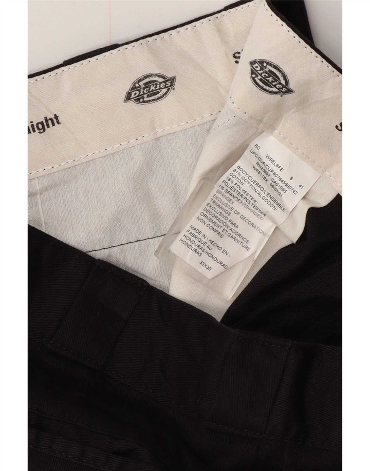 Dickies Herre Slim Cargo Bukser W33 L30 Marineblå Bomuld