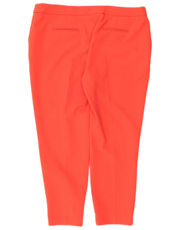 Jaeger lige chinobukser til kvinder UK 18 XL W40 L27 rød polyester