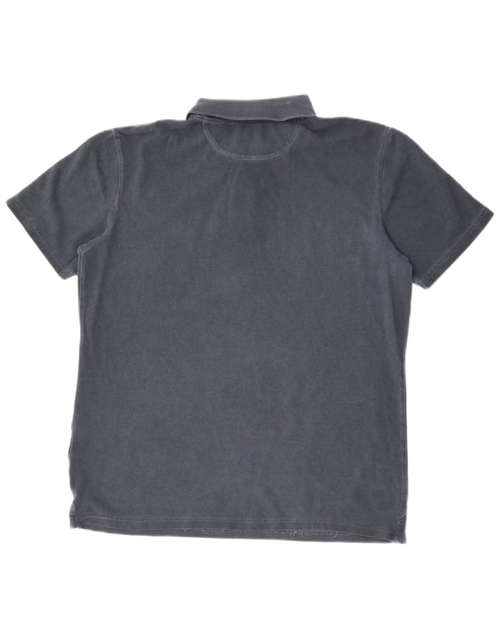 Timberland Herre Regular Fit Polo Shirt Medium Navy Blue Bomuld