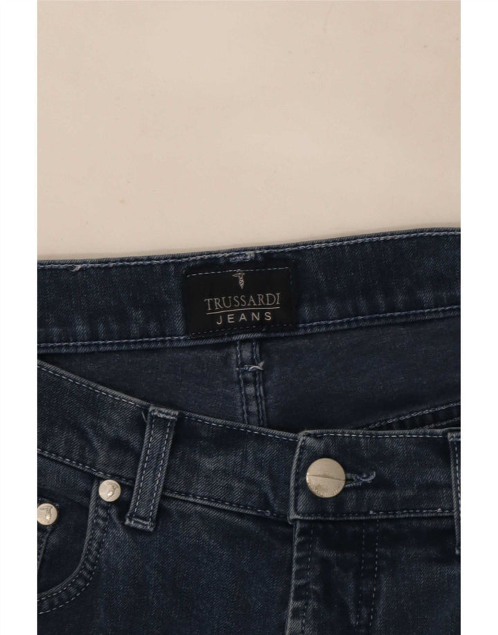 Trussardi Slim Jeans til mænd W28 L28 Marineblå