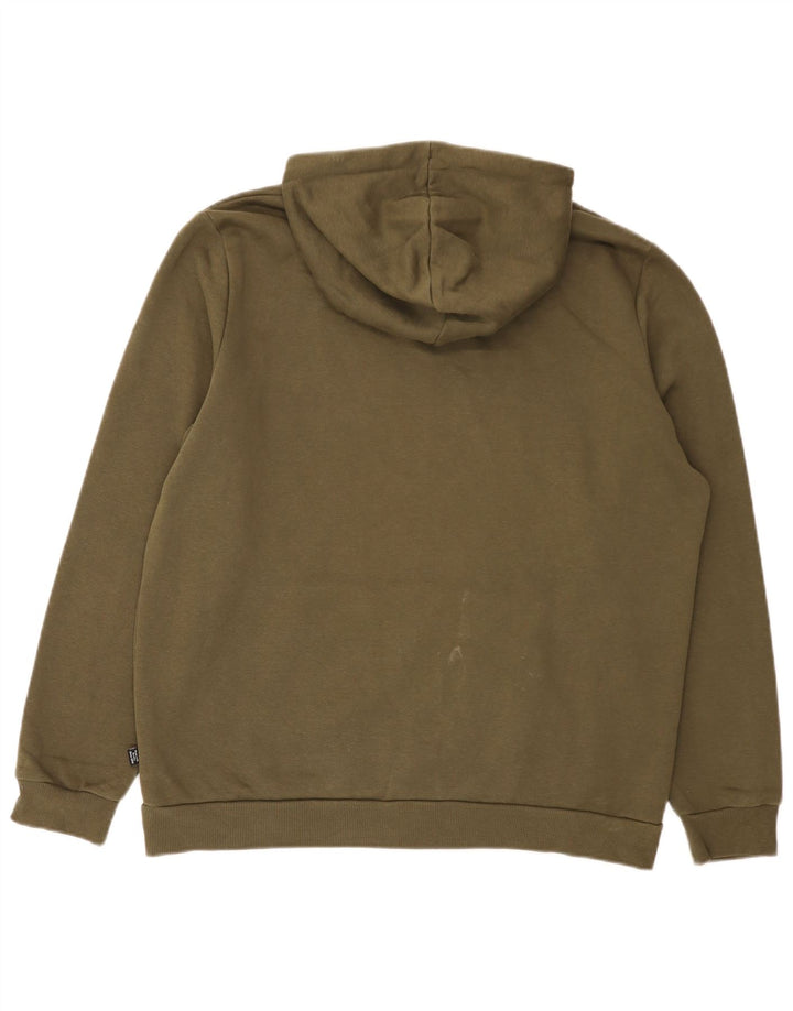 Puma Herre hættetrøje Jumper Stor Khaki Bomuld