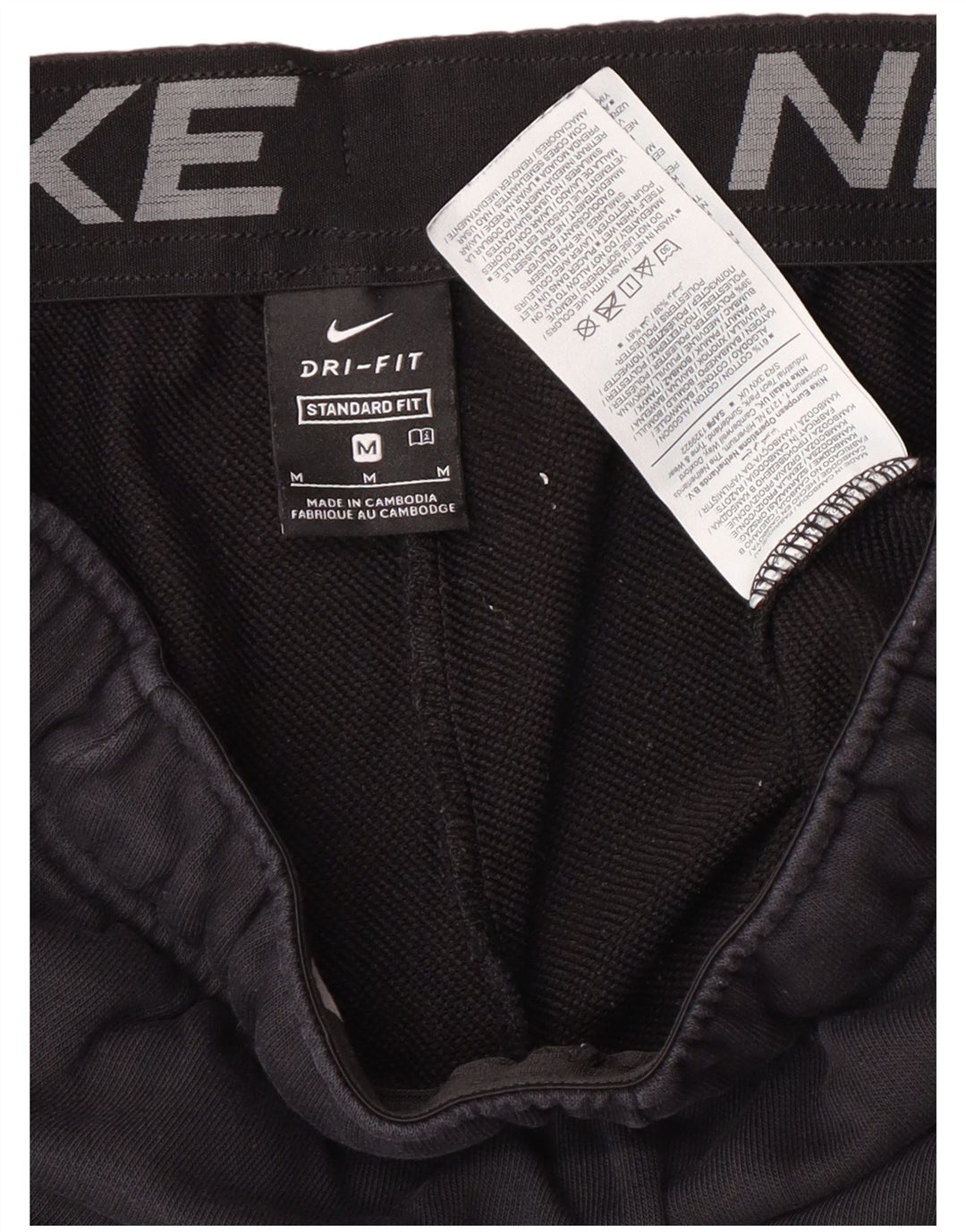 Nike Herre Standard Fit træningsdragt Bukser Joggers Medium Black Sports