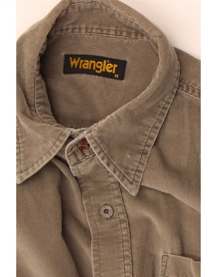 Wrangler Herre fløjlsskjorte mellemgrå