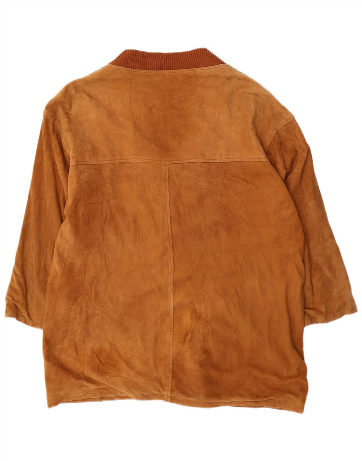 Vintage herre ruskindsjakke UK 40 Large Brown