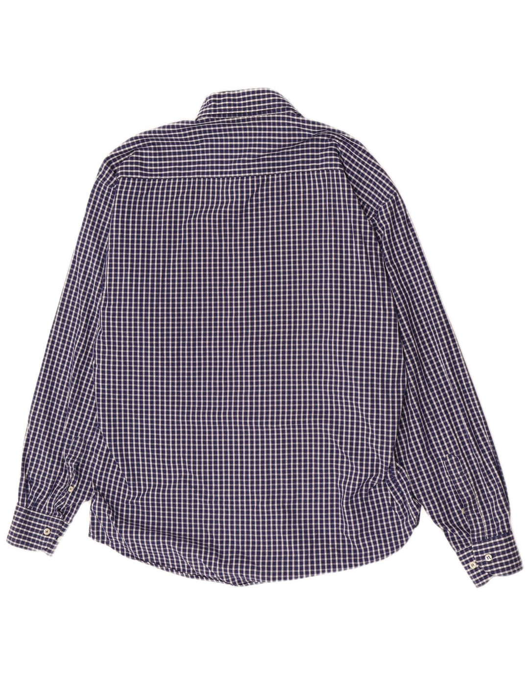 Fila Herre Regular Fit skjorte Medium Marineblå Gingham Cotton