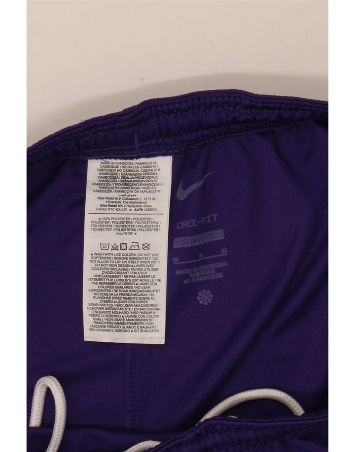 Nike Herre Dri Fit Slim Sportsshorts Medium Lilla Polyester
