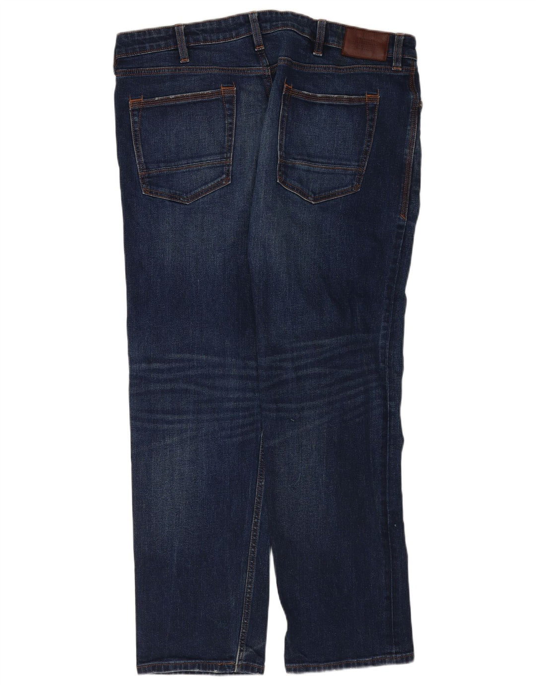 Marks & Spencer Straight Jeans til mænd W38 L31 Blå bomuld