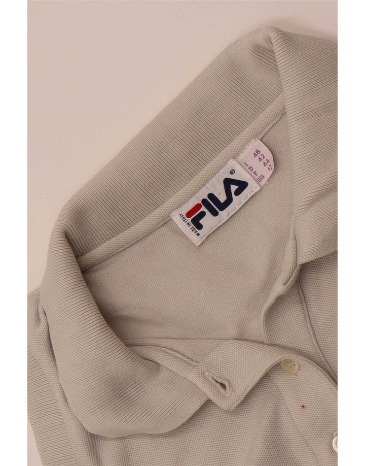Fila ærmeløs poloskjorte til kvinder US 12 Large Grå