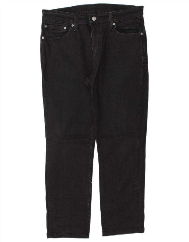 Levi's Herre 511 Slim Jeans W33 L26 Sort Bomuld