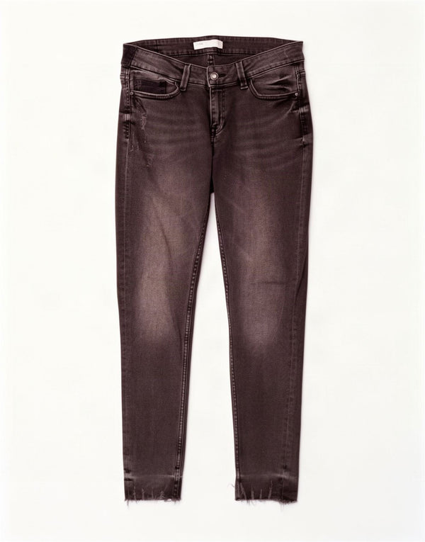 Zara Womens Skinny Jeans EU 36 XS W26 L26 Grey