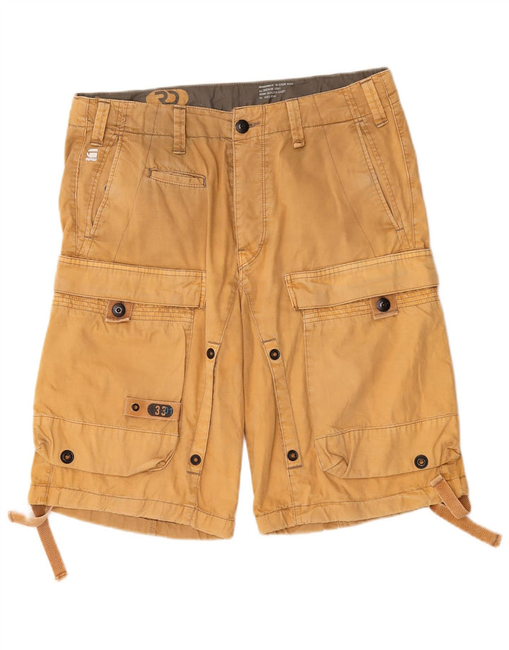 G-Star Herre grafiske Cargo Shorts W32 Medium Beige Bomuld