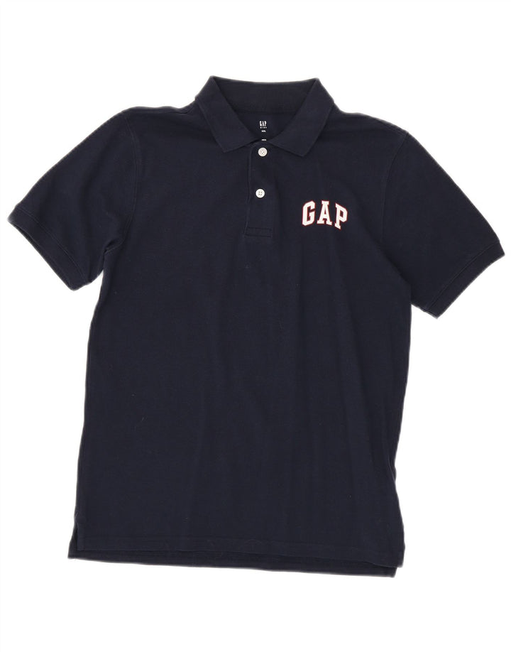 GAP drenge poloshirt 13-14 år 2XL marineblå bomuld
