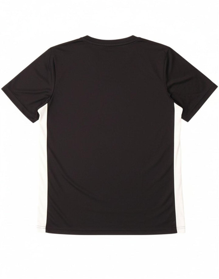 ADIDAS Mens Aeroready T-Shirt Top Medium Black Colourblock Polyester