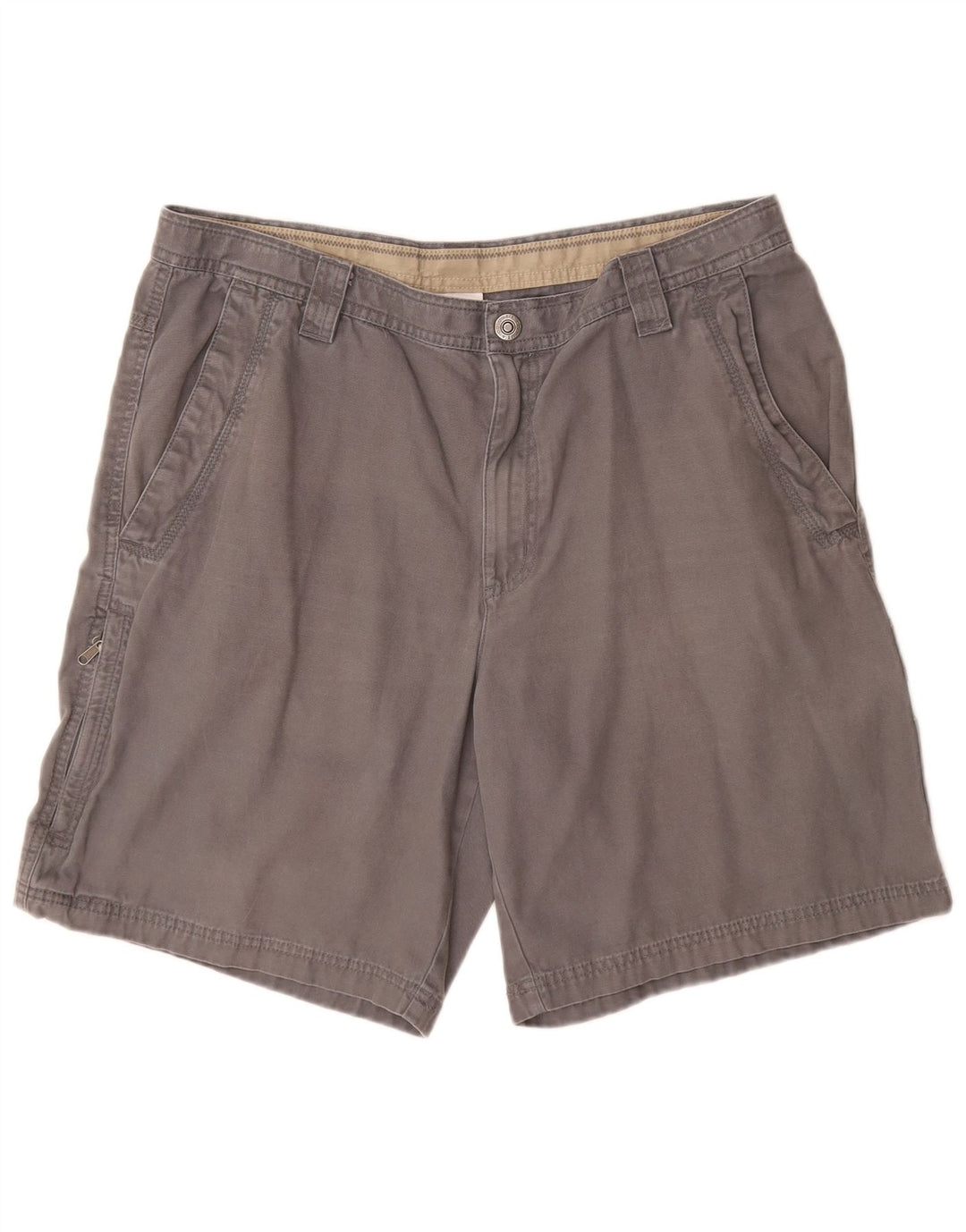 Columbia Herre Omni-Shield Cargo Shorts W36 Large Grå Bomuld