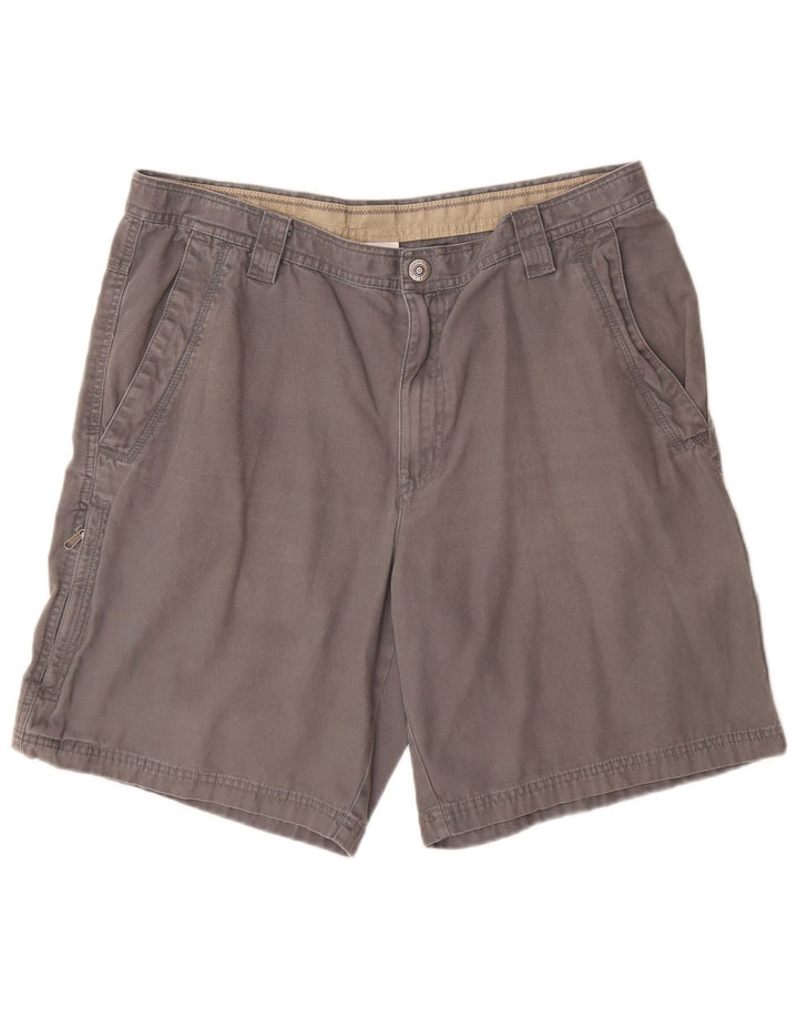 Columbia Herre Omni-Shield Cargo Shorts W36 Large Grå Bomuld