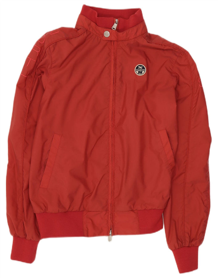 North Sails Herre Bomber Jacket UK 34 XS Rød Polyamid