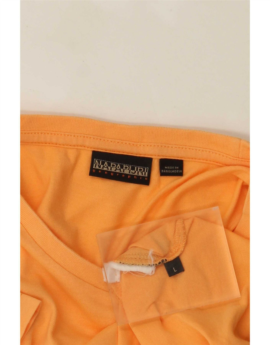 NAPAPIJRI Herre Geographic T-Shirt Top Stor Orange