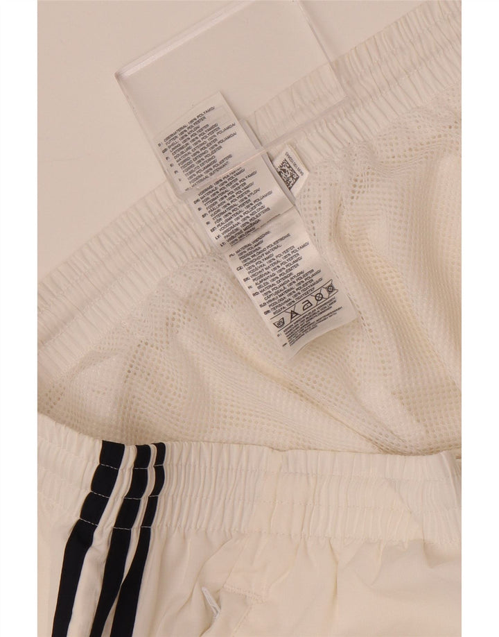 Adidas Herre Capri Cargo Træningsdragt Bukser Large White Polyester