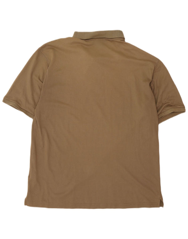CHAMPION Polo skjorte til mænd 2XL brun bomuld
