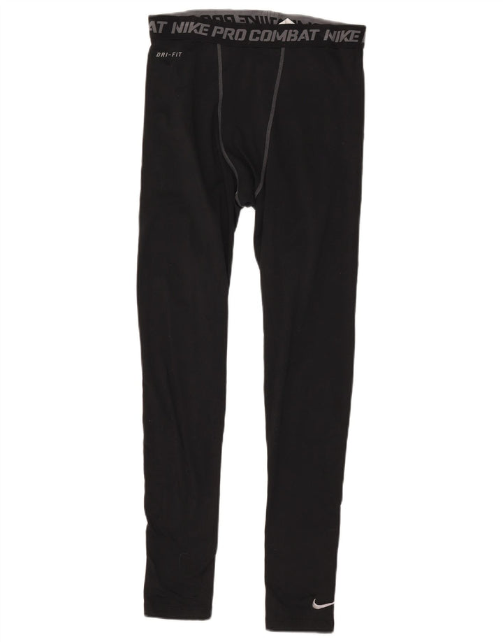 Nike Herre Dri Fit Grafiske Leggings Large Sort