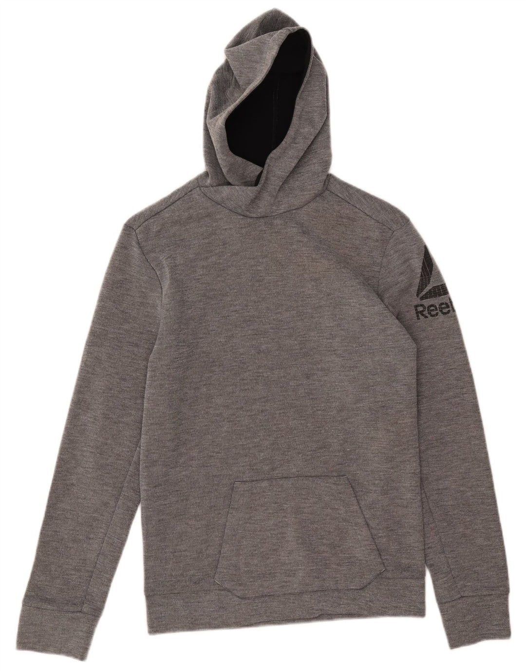 Reebok Grafisk hættetrøje til mænd XS Grå polyester