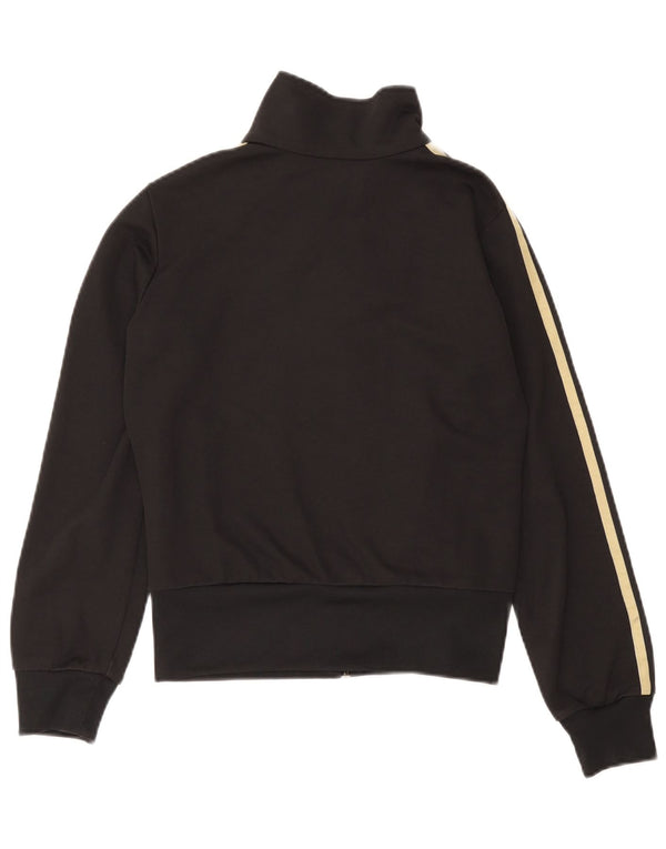 Adidas træningsdragt topjakke til kvinder UK 12 Medium Sort bomuld