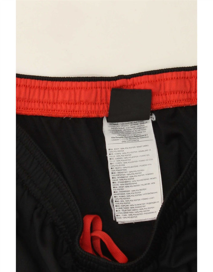 Nike Herre Dri Fit træningsdragt Bukser Large Black Colourblock Polyester
