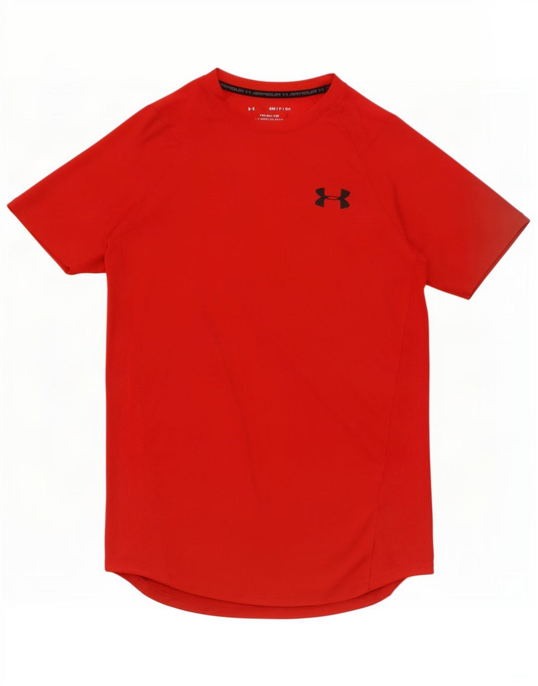 Under Armour Herre Heat Gear T-Shirt Top Lille Rød
