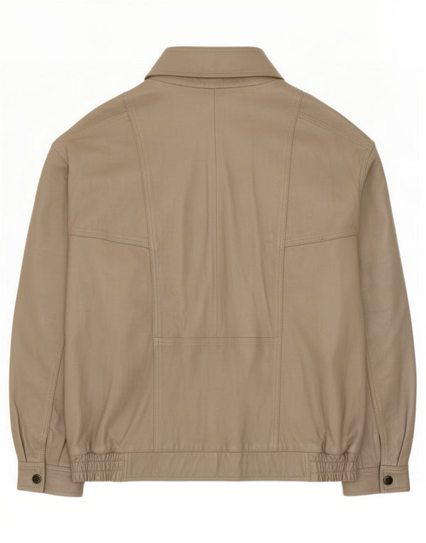 WESTBURY Mens By C&A Læderjakke UK 58 4XL Brun