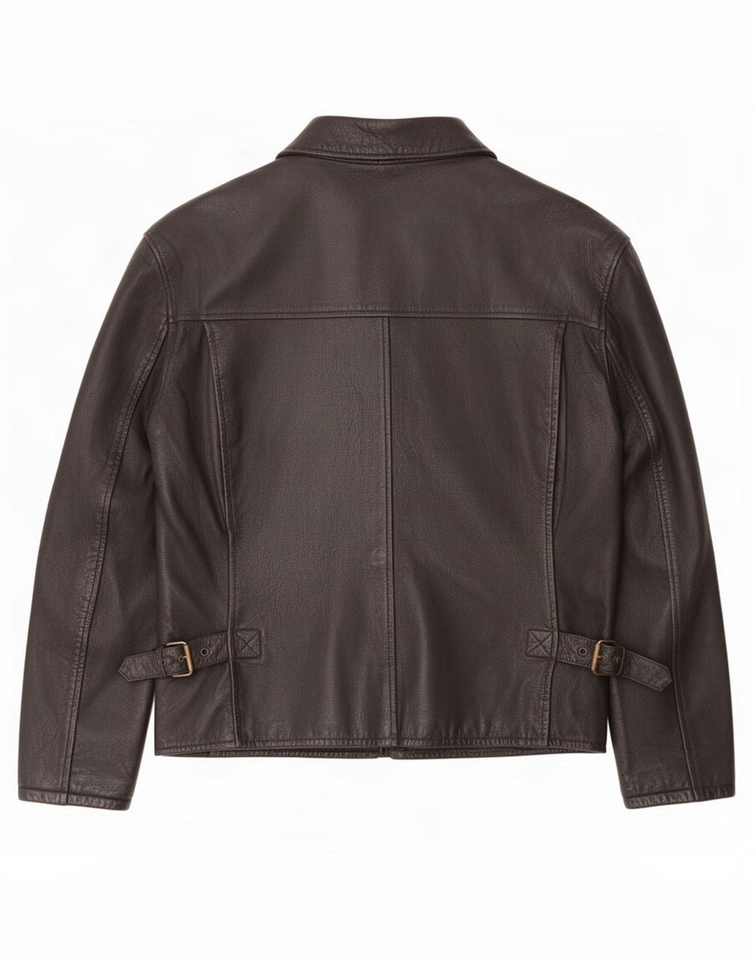 Vintage herre læderjakke UK 42 XL Sort