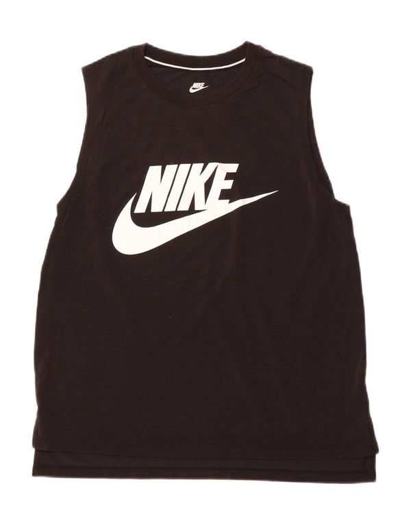 NIKE grafisk vest til mænd, medium sort