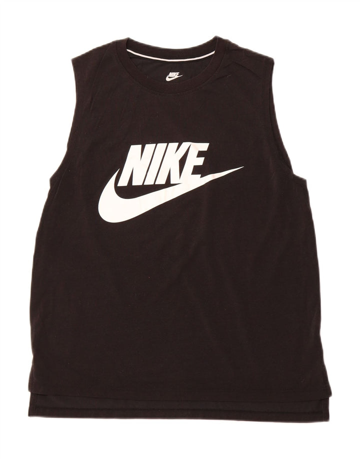 NIKE grafisk vest til mænd, medium sort