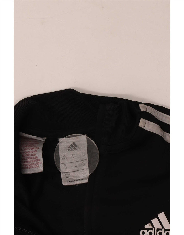 Adidas Træningsdragt Topjakke til drenge 9-10 år Sort