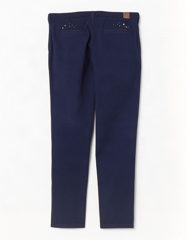 Guess Slim Chino Bukser til kvinder W30 L29 Marineblå Bomuld