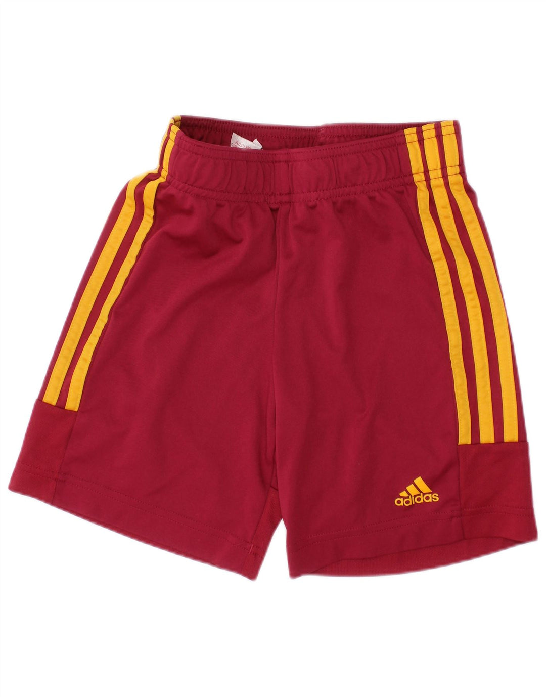 ADIDAS Aeroready Sportsshorts til drenge 7-8 år Burgundy Polyester