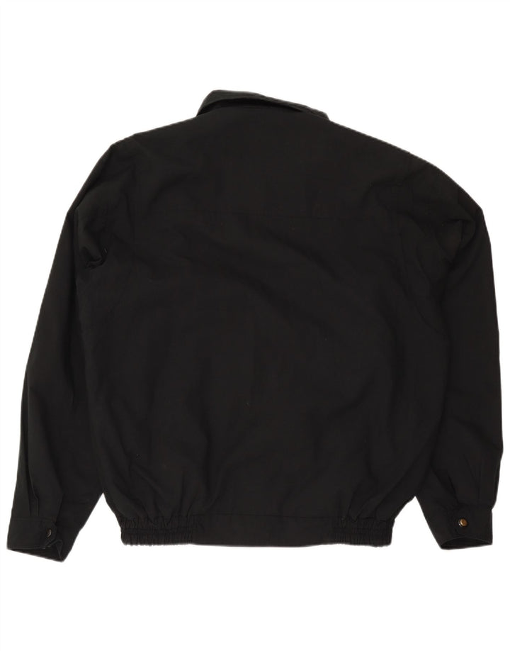 Vintage Bomberjakke til mænd UK 42 XL Sort
