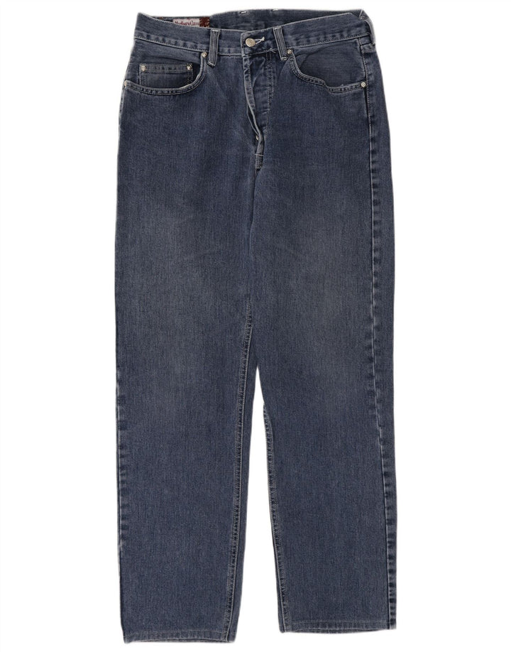 Marlboro Classics Straight Jeans til mænd W32 L30 Blå Bomuld