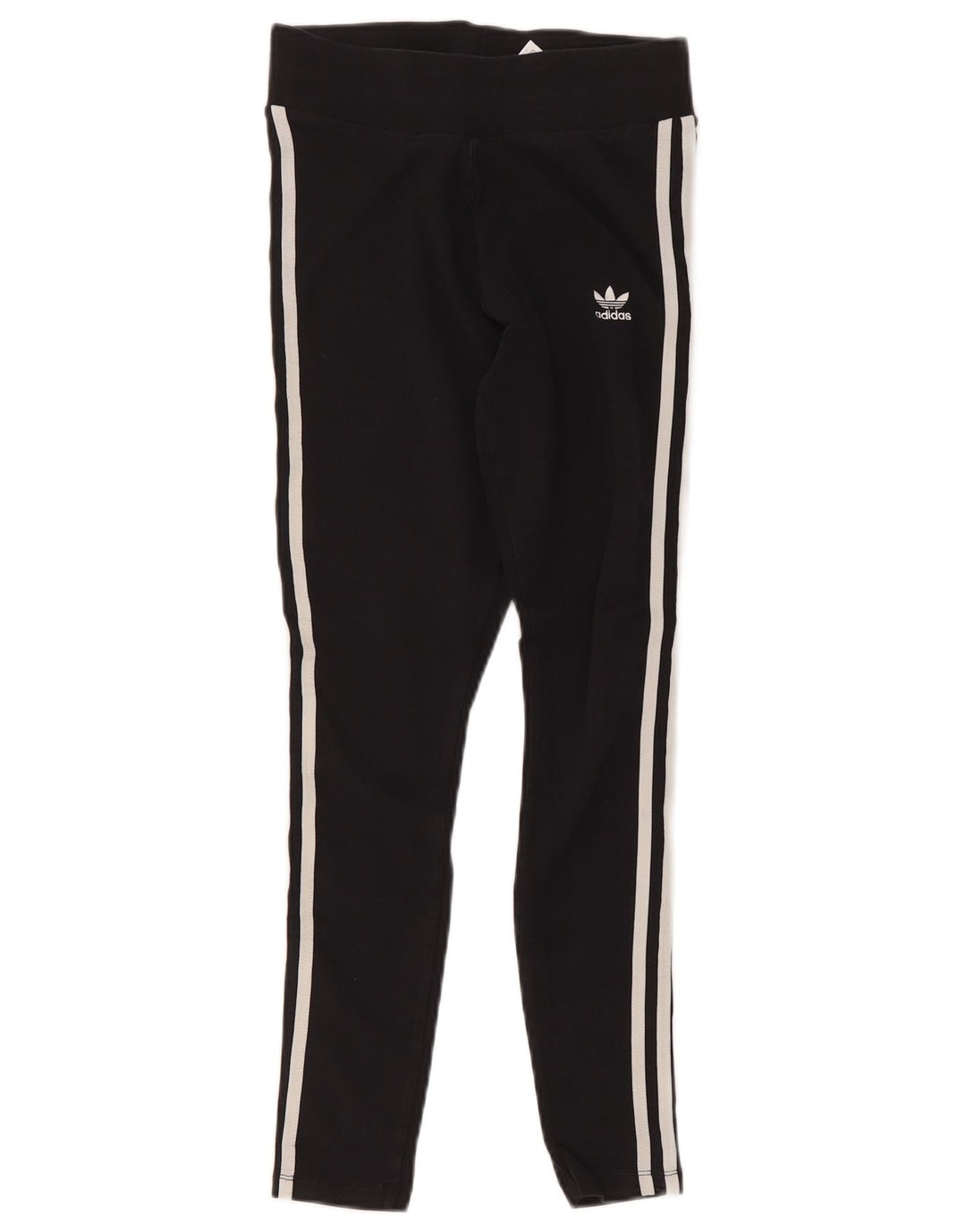 Adidas Dame Leggings UK 10 Small Black Bomuld