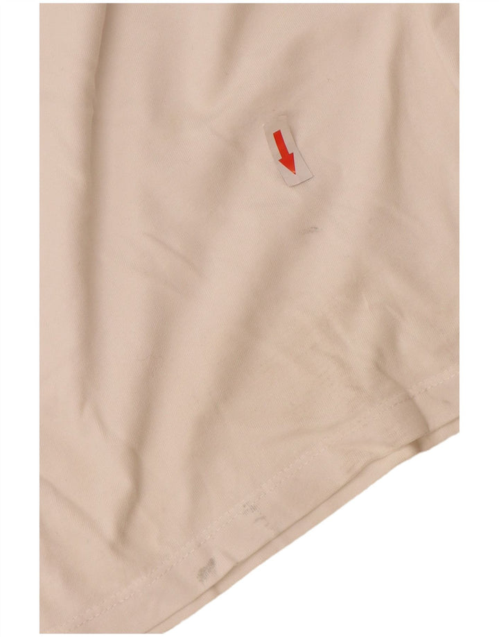 Timberland Herre grafisk T-shirt Top Stor hvid bomuld