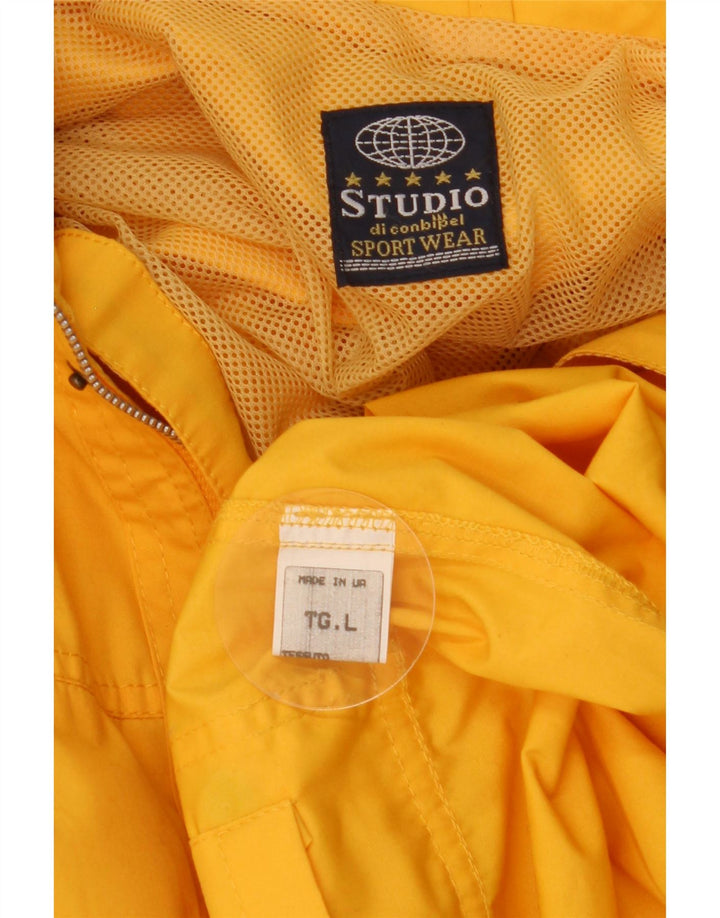 CONBIPEL Herre Utility Jacket UK 40 Large Yellow Polyester