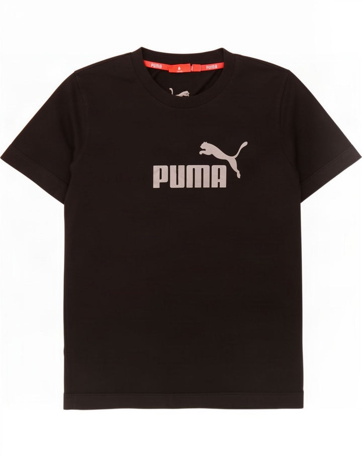 Puma Herre Grafisk T-Shirt Top Lille Sort