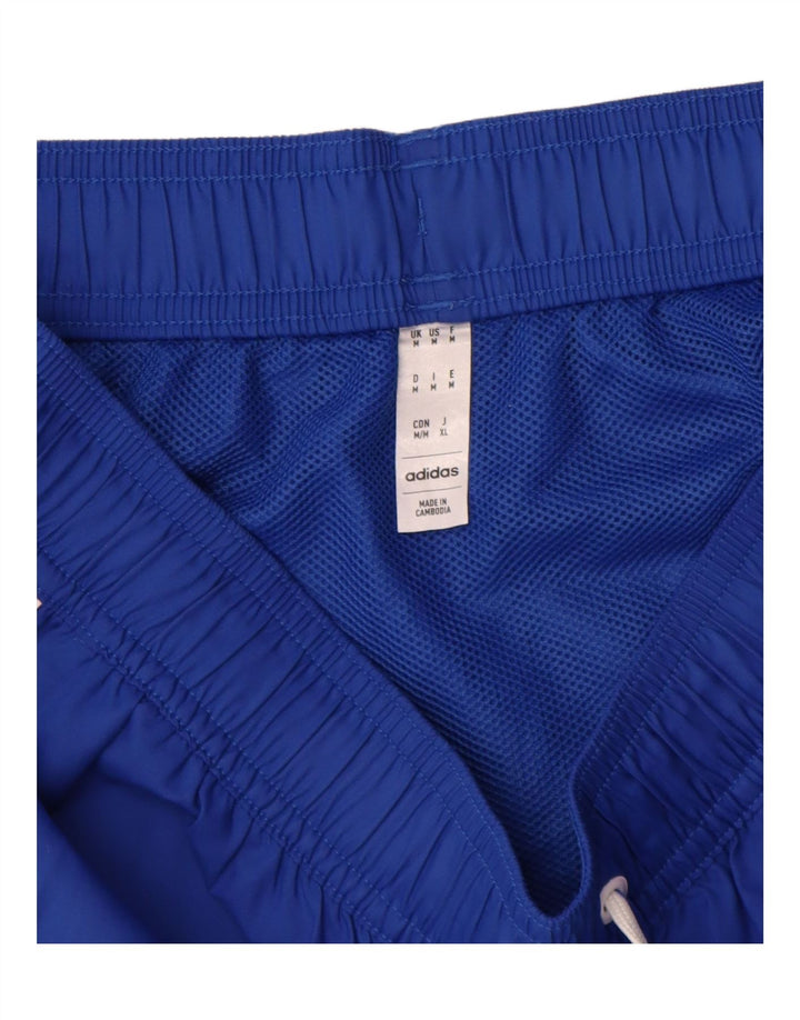 Adidas Dame Sports Shorts UK 12 Medium Navy Blue Polyester
